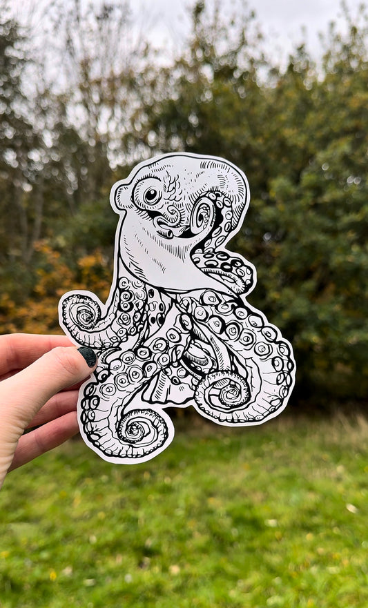 Octopus Tattoo Design (1) – Digital Linework Download
