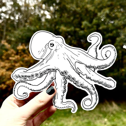 Octopus Tattoo Design (2) – Digital Linework Download