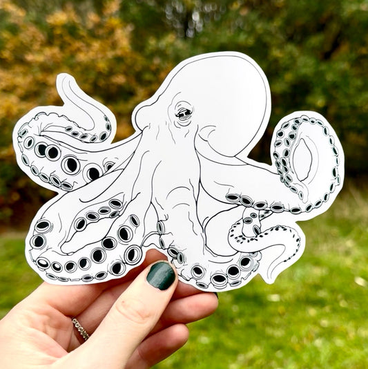 Octopus Design (3) – Digital Linework Download