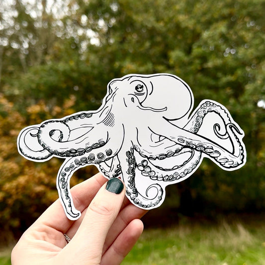 Octopus Tattoo Design (4) – Digital Linework Download